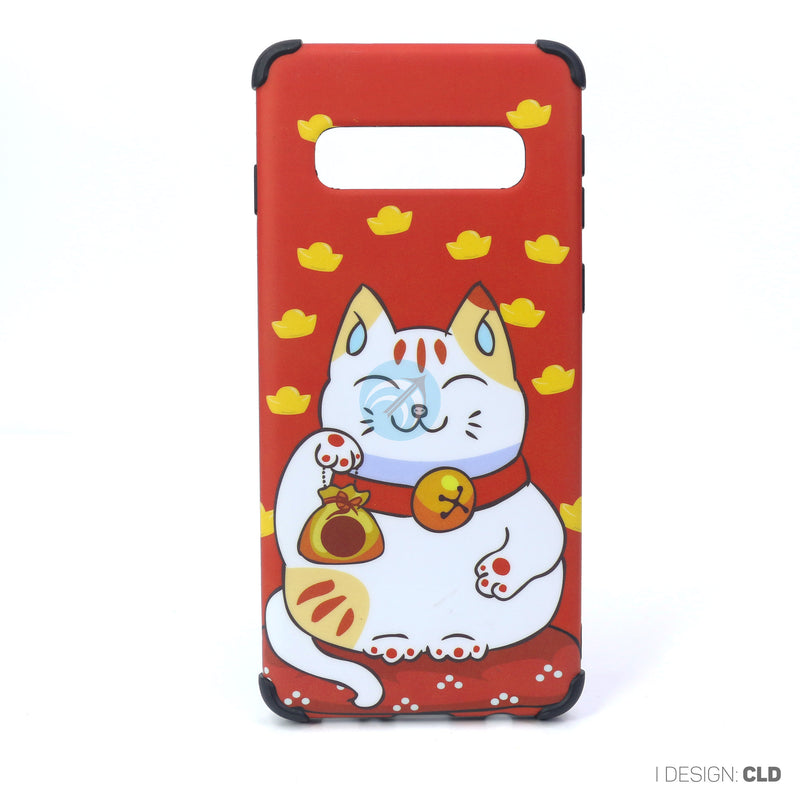 ỐP LƯNG SAMSUNG S10 (MÈO PHỐI TẾT)