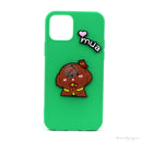 ỐP LƯNG ĐT IPHONE 12 6.1 (THÚ NỔI KUTE)