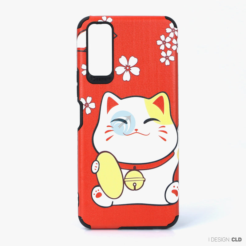 Ốp lưng VIVO Y20 dẻo hình mèo thần tài