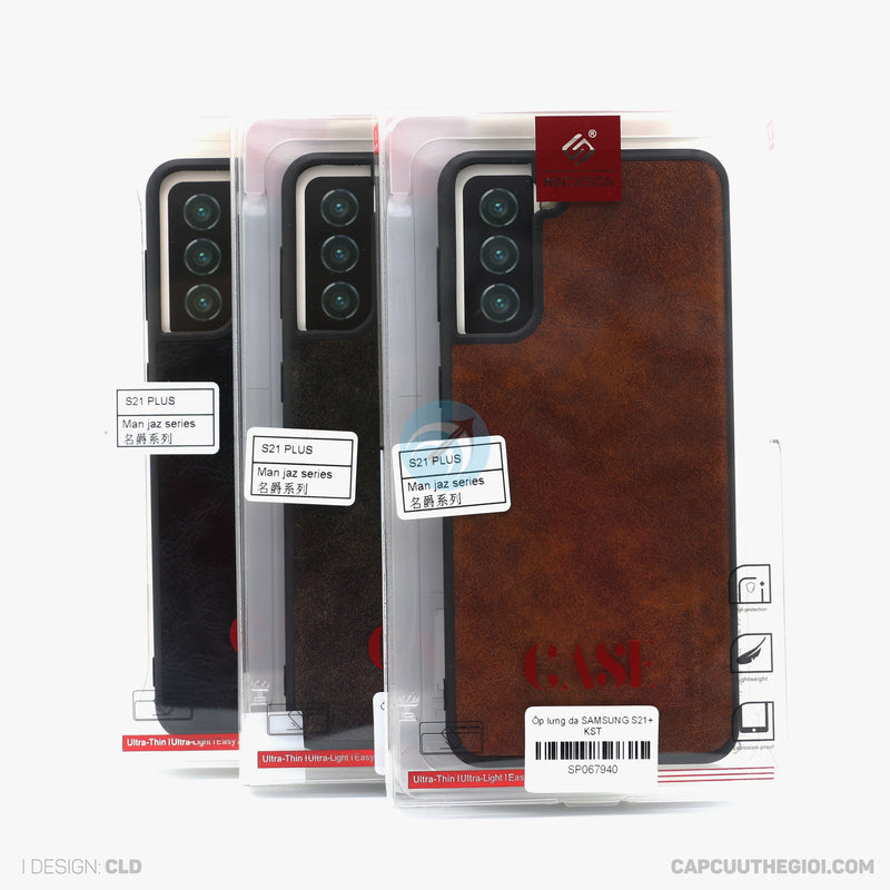 Ốp lưng da SAMSUNG S21+ KST