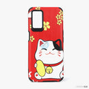 Ốp lưng OPPO A16 dẻo hình mèo thần tài