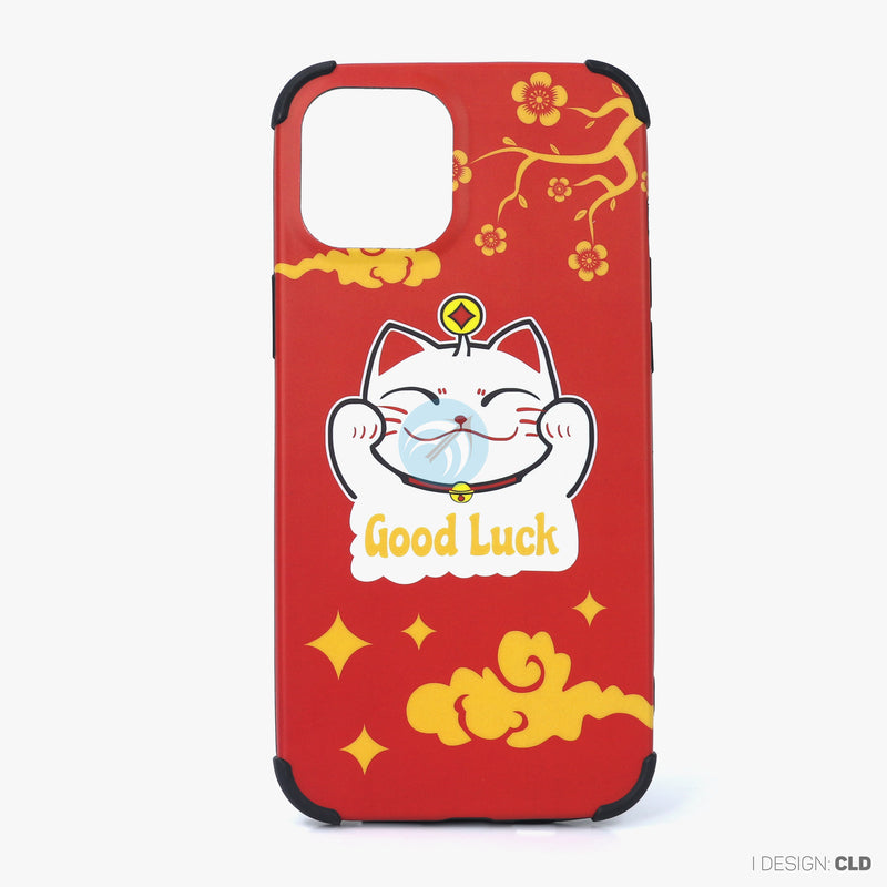 Ốp lưng IPHONE 12 PRO MAX hình mèo thần tài nhựa cứng