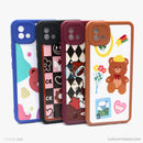 Ốp lưng REALME C20 tpu vuông màu in hình cute bảo về camera
