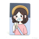 Bao da hình MTB SAMSUNG T505 TAB A7 2020 (hình hộp vàng)