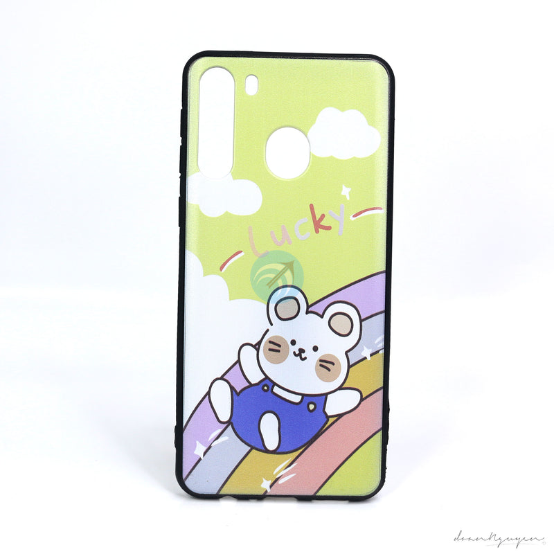 ỐP LƯNG SAMSUNG A21 (CÔ GÁI SÀNH ĐIỆU)