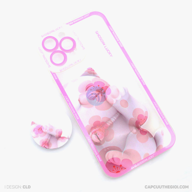 ỐP LƯNG IPHONE 12 PRO MAX TRONG IN HÌNH KÈM POD