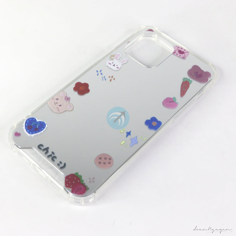 ỐP LƯNG IPHONE 12 ( GƯƠNG HÌNH)