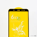 KÍNH CƯỜNG LỰC ĐIỆN THOẠI SAMSUNG A6 PLUS 2018 ĐEN FULL (THIÊN THẦN)