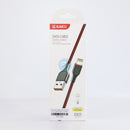 CÁP SẠC ĐIỆN THOẠI USB A TO LIGHTNING 1,2 MÉT KSC-188 BH01T