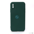 Ốp lưng IPHONE X/ XS (VUÔNG CHỐNG BẨN KST) màu đen