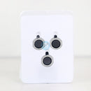 BẢO VỆ CAMERA (BẠC) ĐT IPHONE 12 PRO MAX 3 MẮT (KIM TUYẾN)