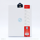 Bao da IPAD AIR 1/2/5/6/7/8 màu đỏ lưng trong KAKU TPU SHUANGMIAN