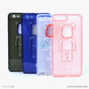 Ốp lưng IPHONE 6G/6S Gấu KAWSS màu trong khoét táo