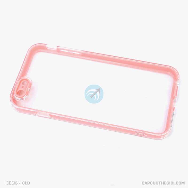 Ốp lưng IPHONE 6+/6s+ trong tách viền màu