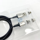 CÁP SẠC ĐIỆN THOẠI NAM CHÂM 3 ĐẦU USB A TO LIGHTNING - TYPE C - MICRO BASEUS (TZCAXC-A01)