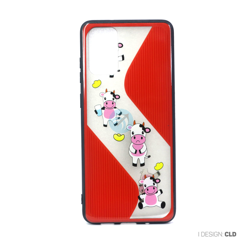 ỐP LƯNG ĐIỆN THOẠI SAMSUNG S20+ NHÁM HÌNH VIỀN MÀU