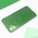 ỐP lưng IPHONE 11 MEMUMI mỏng 0.3 màu xanh rêu