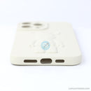 ỐP lưng IPHONE 13 PRO MAX hình nổi gấu đứng màu kem