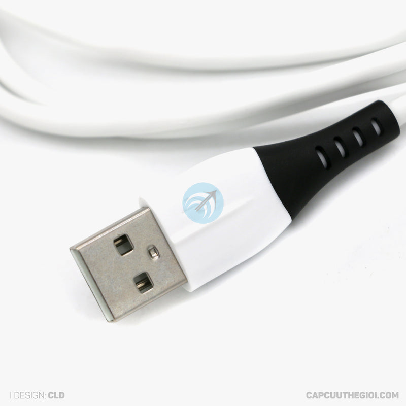 Cáp sạc silicon usb A to type C 3A 1 mét HOCO X82  bao test 7 ngày