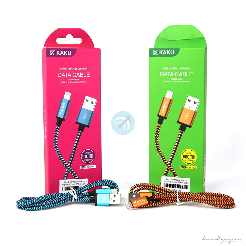 Sạc điện thoại usb A to lingtning 1 mét KAKU KSC-107 bh01t