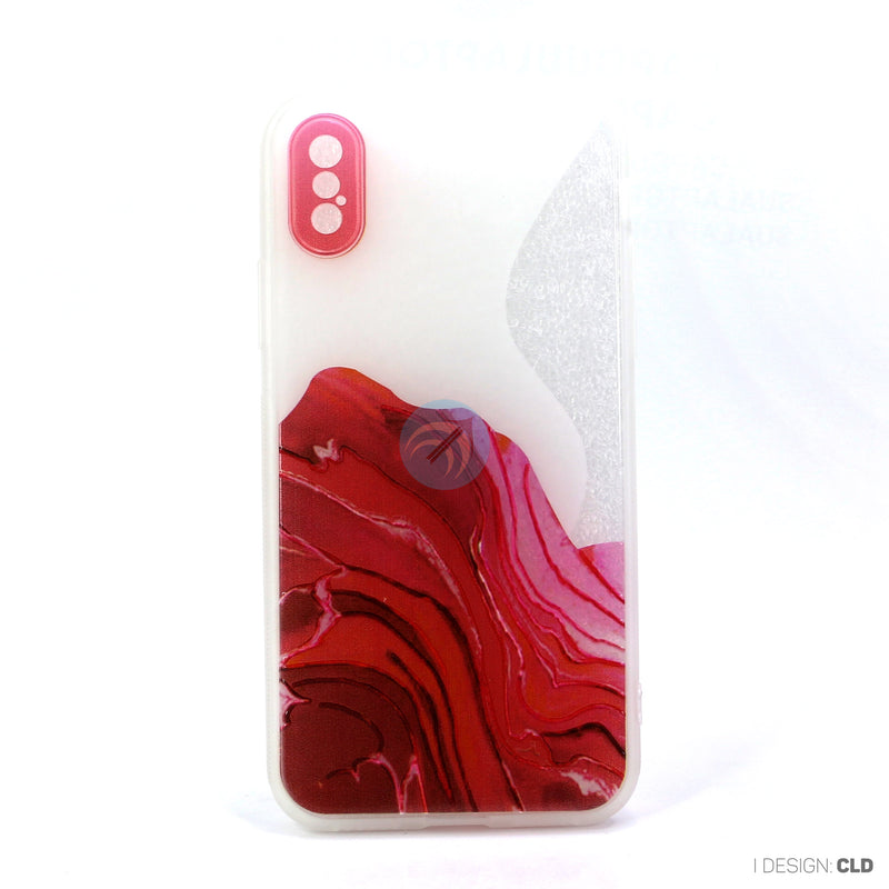 ỐP LƯNG ĐT IPHONE X/XS (LOANG MÀU DADA HỘP)