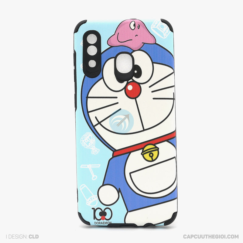 Ốp lưng SAMSUNG A30 IMD hình doraemon chống sốc