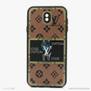 Ốp lưng SAMSUNG J730 J7 PRO nhựa cứng viền đen lưng in logo LV