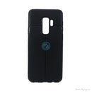 ỐP LƯNG DA ĐIỆN THOẠI SAMSUNG S9 PLUS AUTO DẺO ĐEN