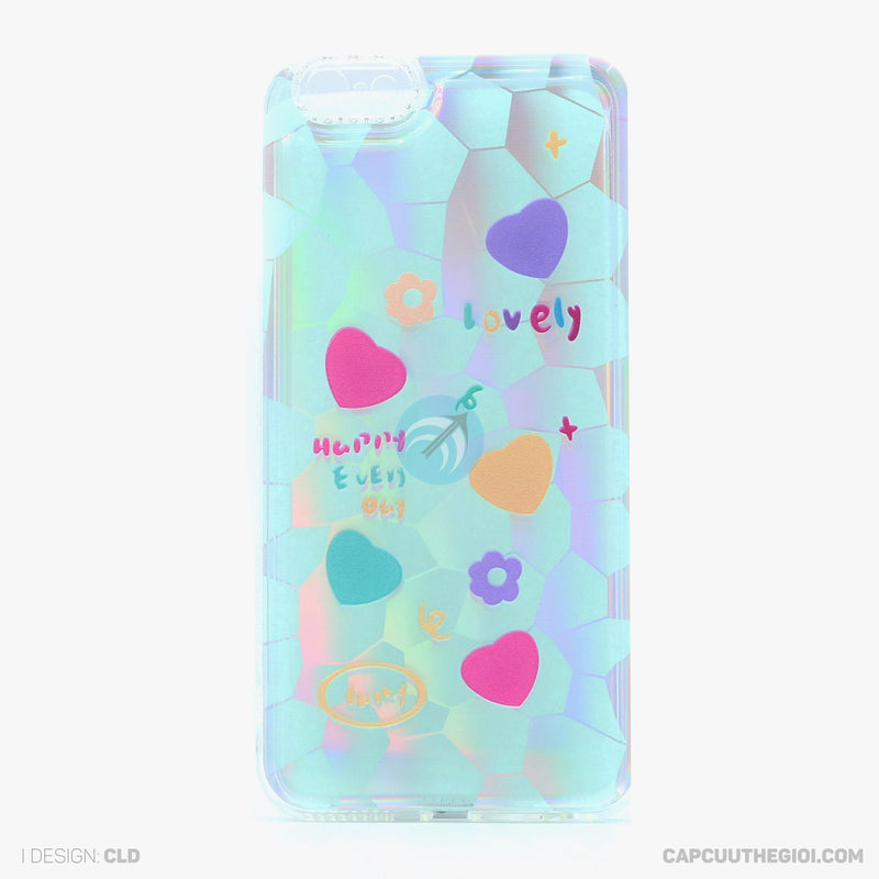 ỐP LƯNG IPHONE 6+/6S+ IN HÌNH CUTE PHẢN QUANG