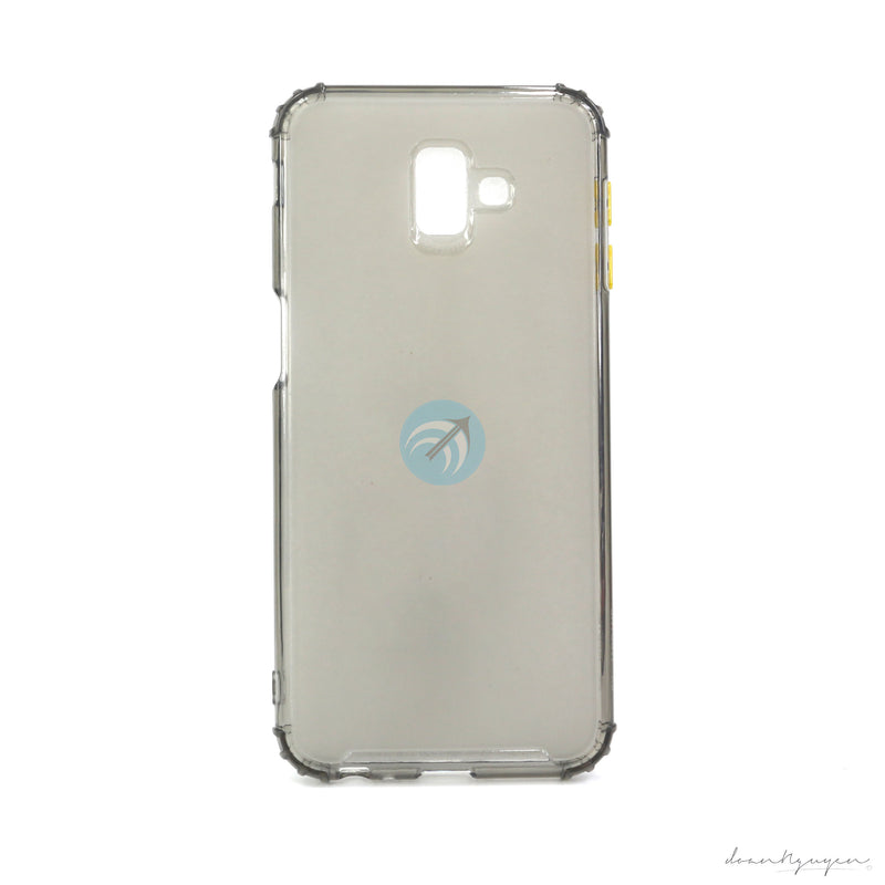 ỐP LƯNG SAMSUNG J6 PRIME ( CHỐNG SỐC - NÚT 2 MÀU)