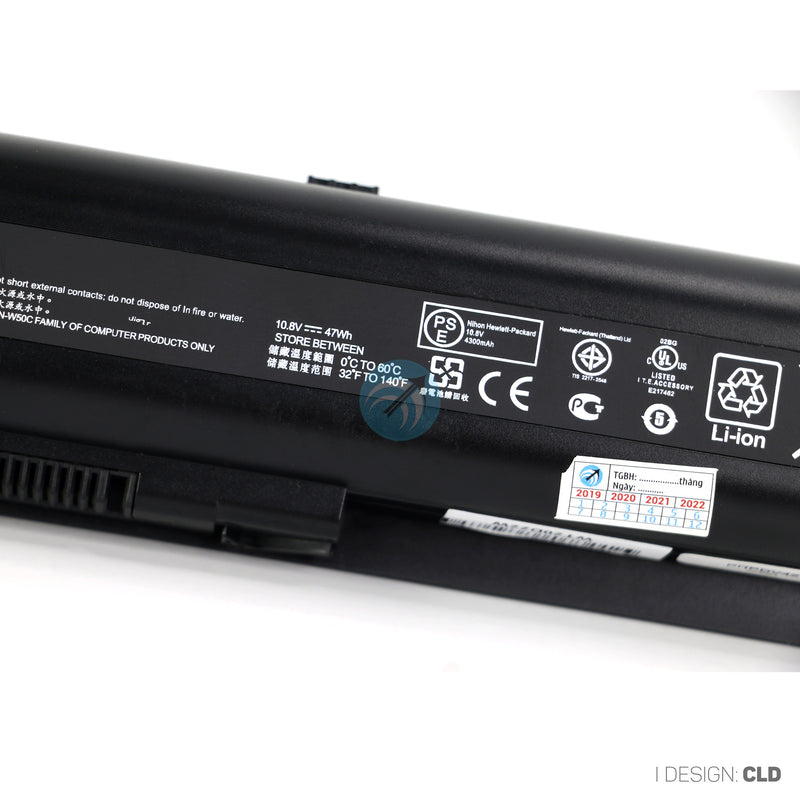 Pin HP DV4 /CQ40 HP DV5 G60 CQ60 CQ45 6370 G50 G60 G61 G70 G71 G72 DV6 CQ61 HDX16 CQ41 B11DV4 (zin) 530