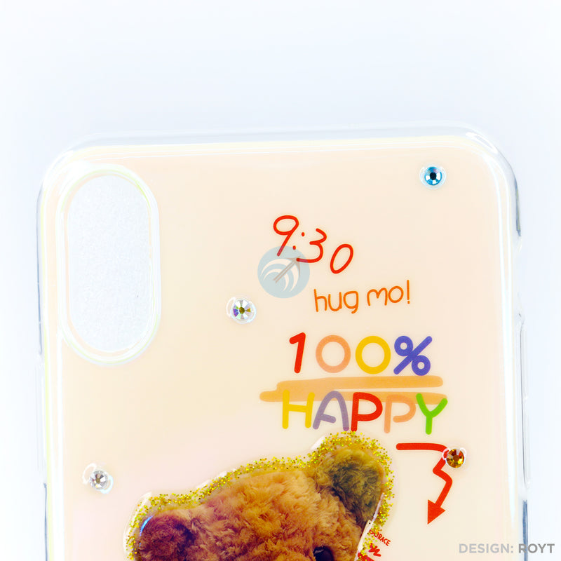 Ốp lưng IPHONE XS MAX hình viền dẻo gắn đá