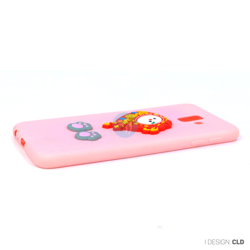 ỐP LƯNG SAMSUNG J6+ (THÚ NỔI KUTE)