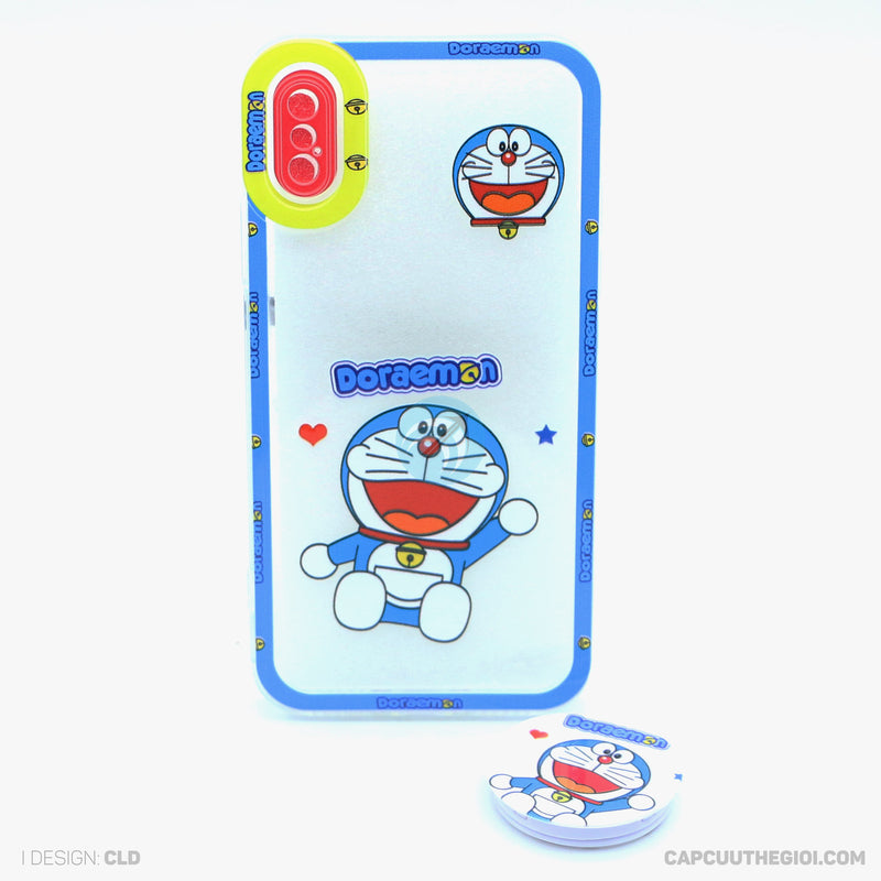 ỐP LƯNG IPHONE X/XS TRONG IN HÌNH KÈM POD