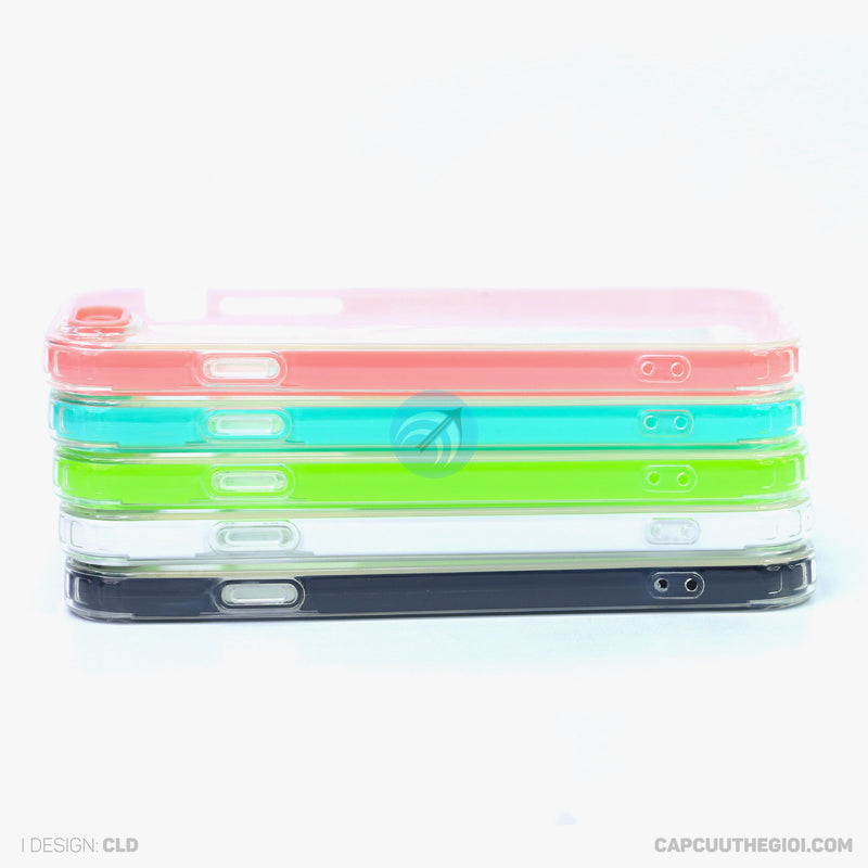 Ốp lưng IPHONE 6G/6S trong tách viền màu