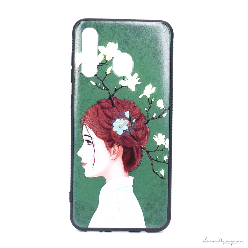 ỐP LƯNG SAMSUNG A30 (CÔ GÁI SÀNH ĐIỆU)