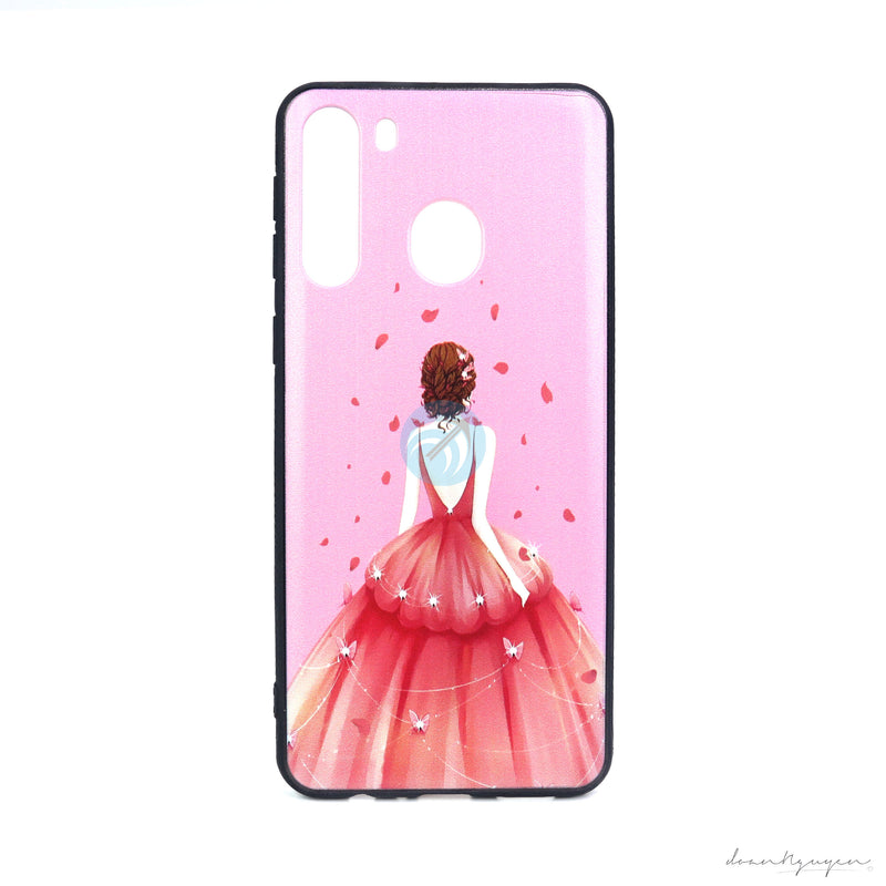 ỐP LƯNG SAMSUNG A21 (CÔ GÁI SÀNH ĐIỆU)