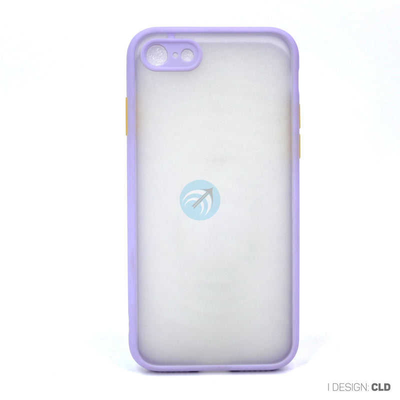 ỐP LƯNG ĐIỆN THOẠI IPHONE 6G NHÁM HÌNH VIỀN MÀU