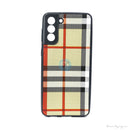 ỐP LƯNG ĐT SAMSUNG S21+ (DA SỌC CARO)