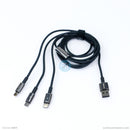 Cáp sạc 3-IN-1 usb A to type C + lightning+ micro 3.5A 1.5 mét BASEUS CAMLTWJ-01 bh03t