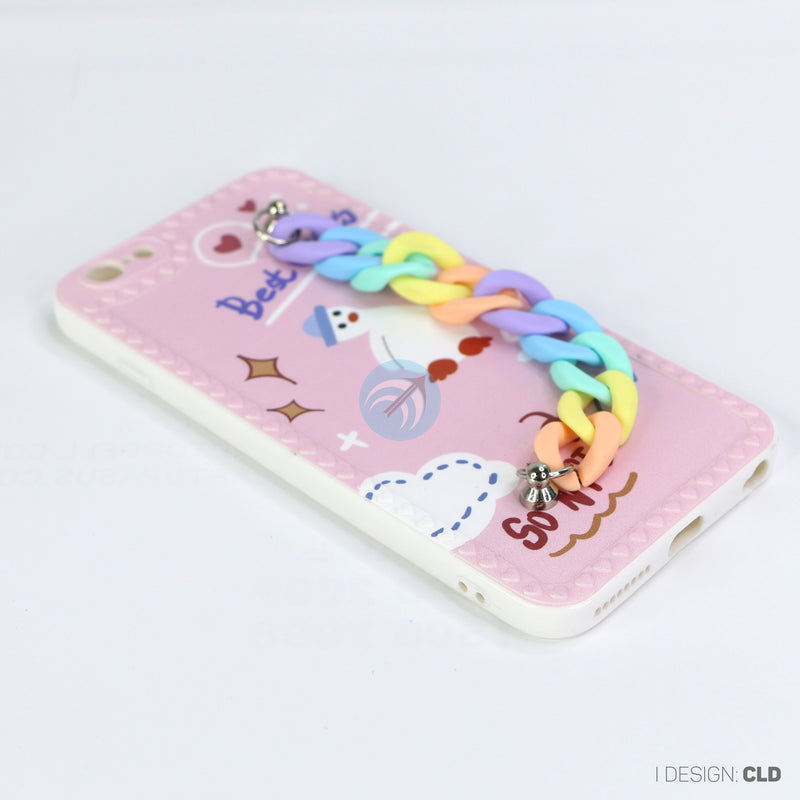 ỐP LƯNG ĐT IPHONE 6+/6S+ (VIỀN TIM LẮC TAY)