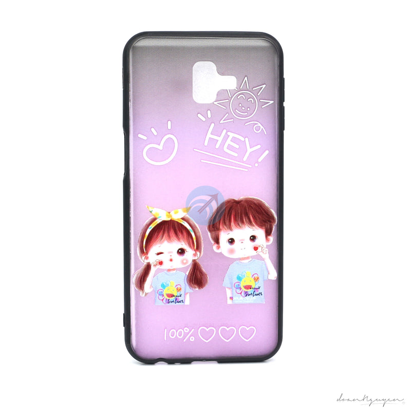 ỐP LƯNG ĐT SAMSUNG J6+ (HÌNH CUTE)