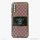 Ốp lưng SAMSUNG A50 nhựa cứng viền đen lưng in logo LV