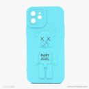 Ốp lưng IPHONE 12 6.1 gấu nổi đứng BABY silicon màu