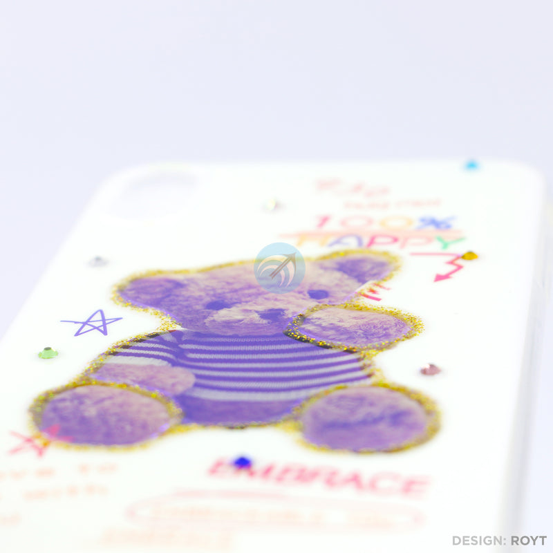 Ốp lưng IPHONE XS MAX hình viền dẻo gắn đá