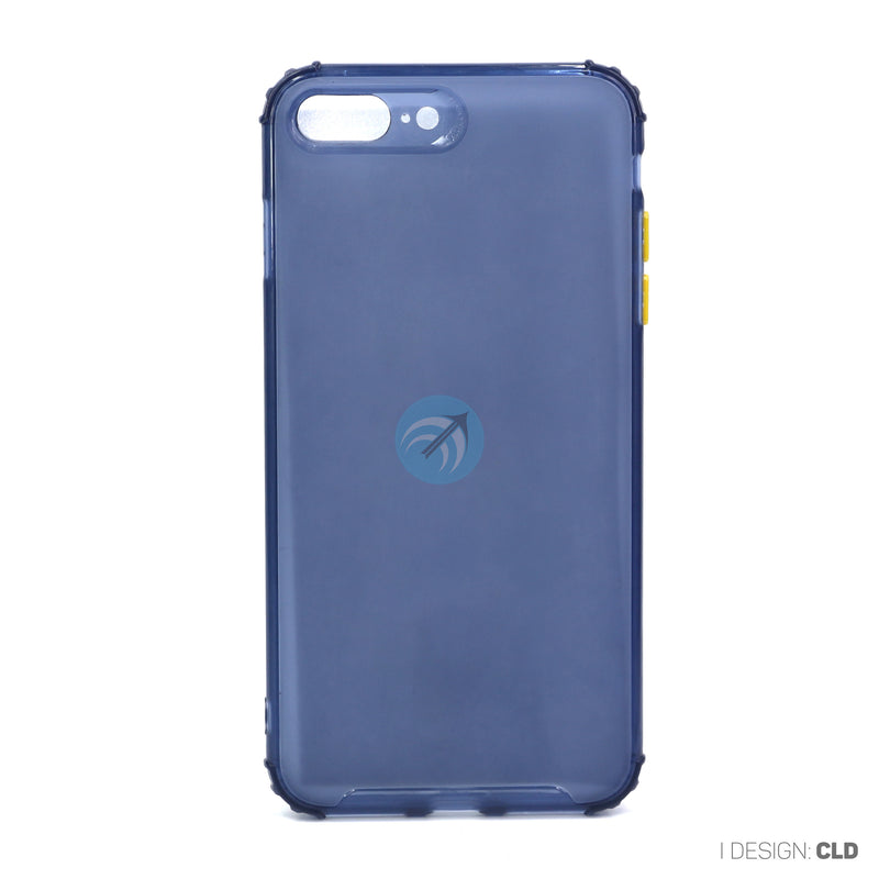 ỐP LƯNG IPHONE 7+/ 8+ ( CHỐNG SỐC - NÚT 2 MÀU)