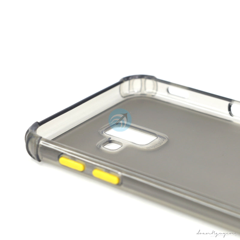 ỐP LƯNG SAMSUNG J6 PRIME ( CHỐNG SỐC - NÚT 2 MÀU)