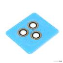 Dán bảo về CAMERA màu gold gắn đá IPHONE 12 PRO KUZOOM DIAMOND 3 mắt