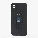 Ốp lưng VIVO Y91C hình gấu nổi có giá đỡ silicon màu