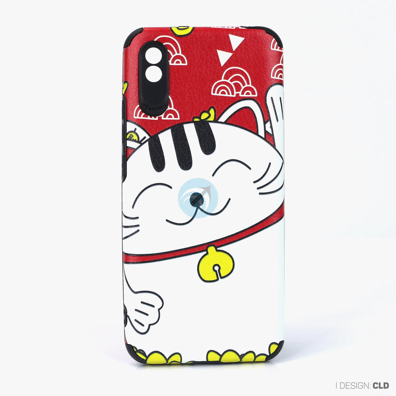 Ốp lưng MI 9A dẻo hình mèo thần tài